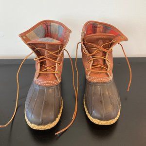 Men's Bean Boots, Flannel-Lined Insulated